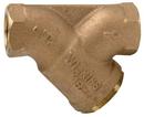 Zurn Wilkins Threaded Brass, Cast Bronze and Stainless Steel Mesh Wye Strainer 