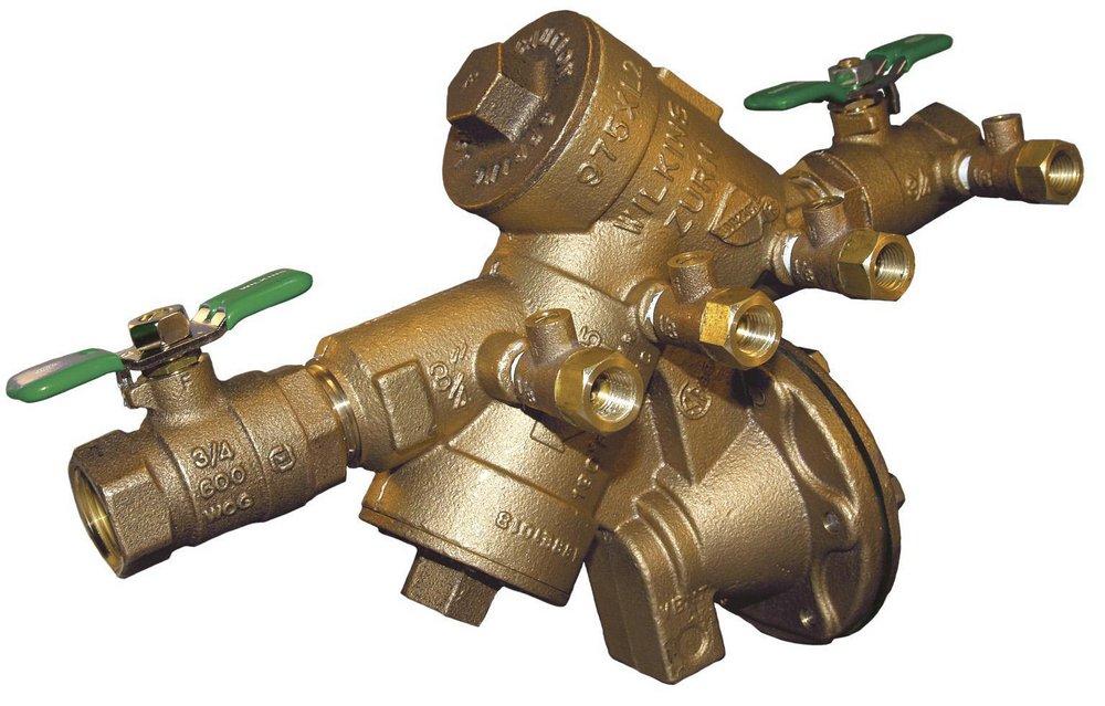 Zurn Wilkins Cast Bronze FNPT 175 psi Backflow Preventer 