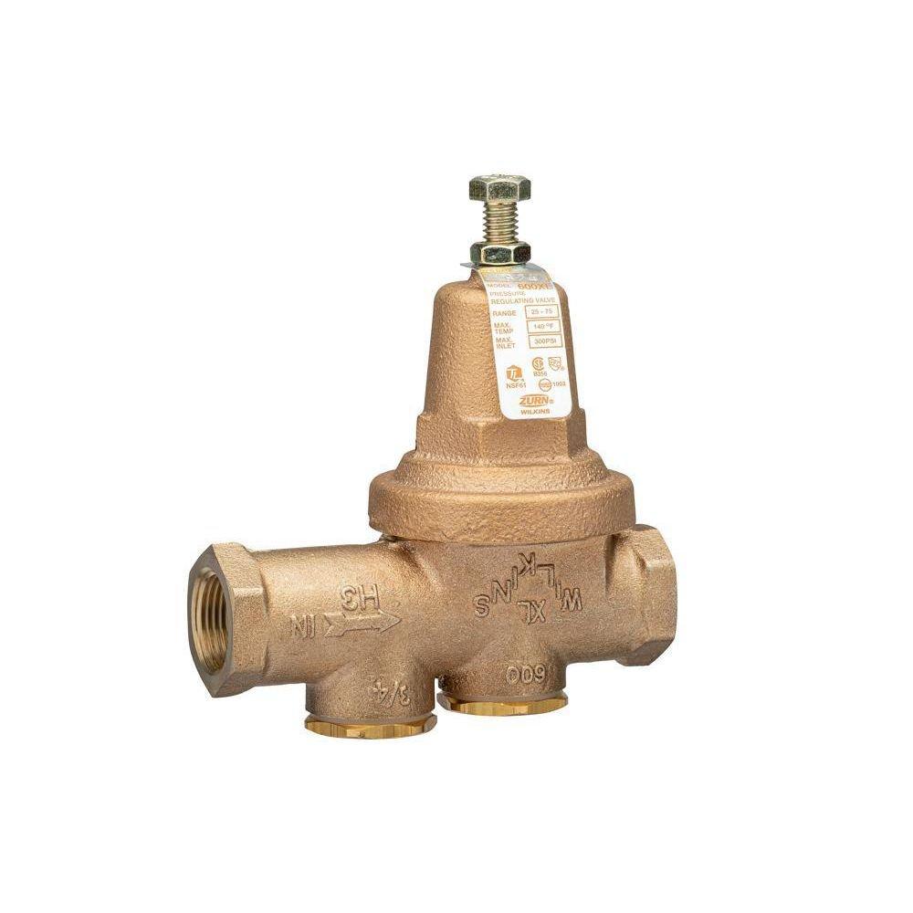 Zurn Wilkins 300 psi Cast Bronze FNPT x FIP Pressure Reducing Valve 