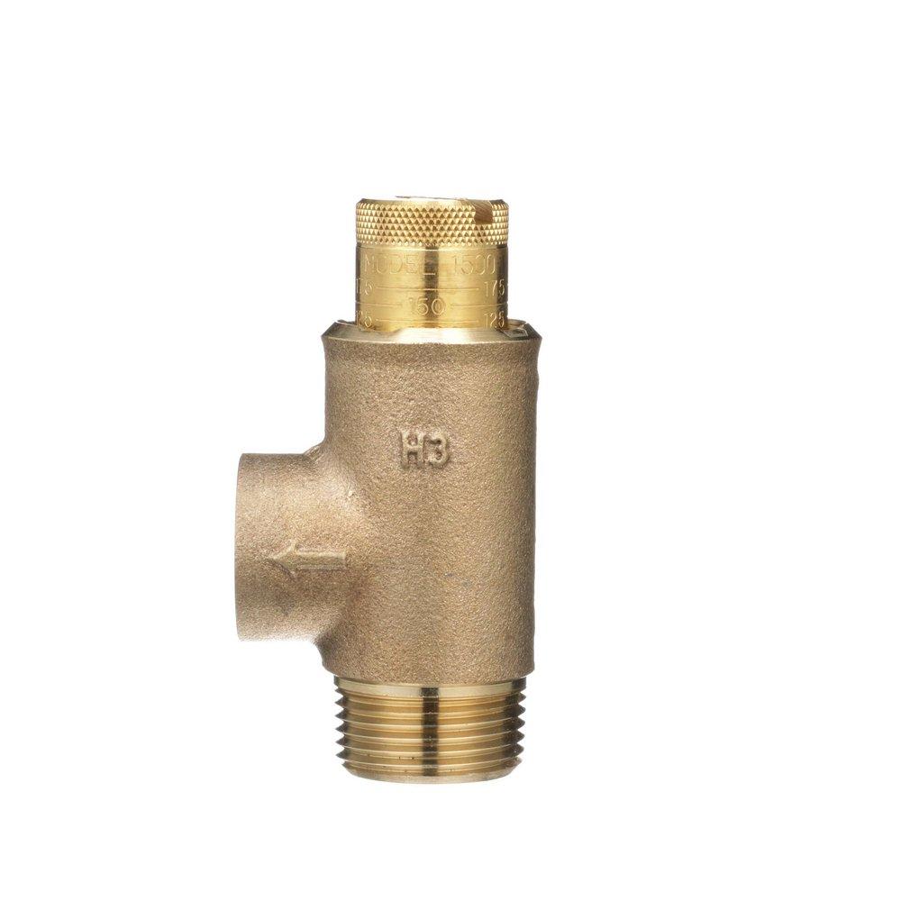 Zurn Wilkins Cast Bronze Brass and Cast Bronze MNPT x FNPT Pressure Relief Valve 