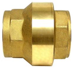 1/2 in. Brass Threaded Check Valve