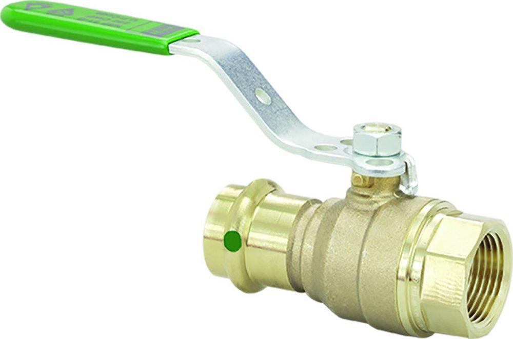 Viega Bronze Full Port Press x FPT Ball Valve 