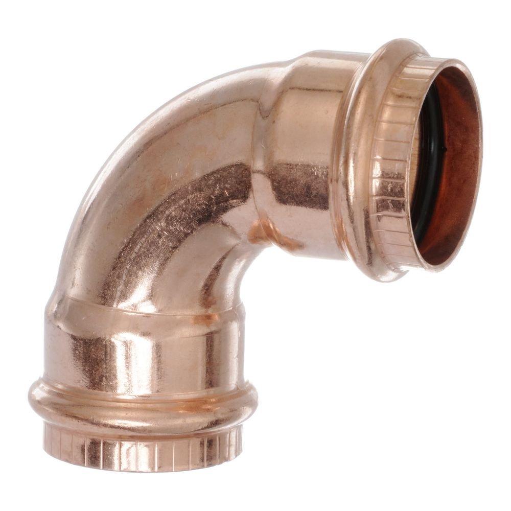 Viega Press Copper Short Radius 90 Degree Elbow with EPDM Seal 