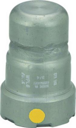 1-1/4 in. Press Carbon Steel Cap with HNBR Sealing Element