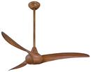 Minka Aire Distressed Koa 66.4W 3-Blade Ceiling Fan with 52 in. Blade Span 