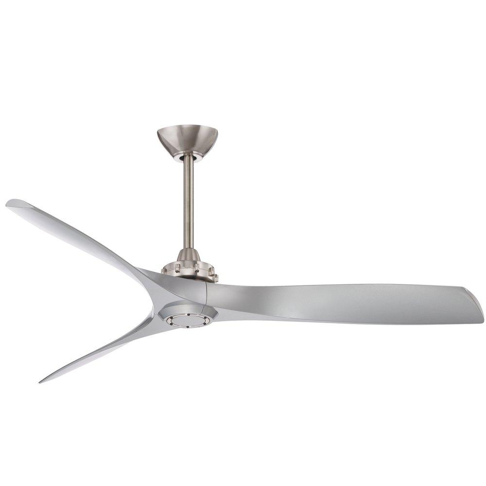 Minka Aire Brushed Nickel/Silver 3-Blade Ceiling Fan 