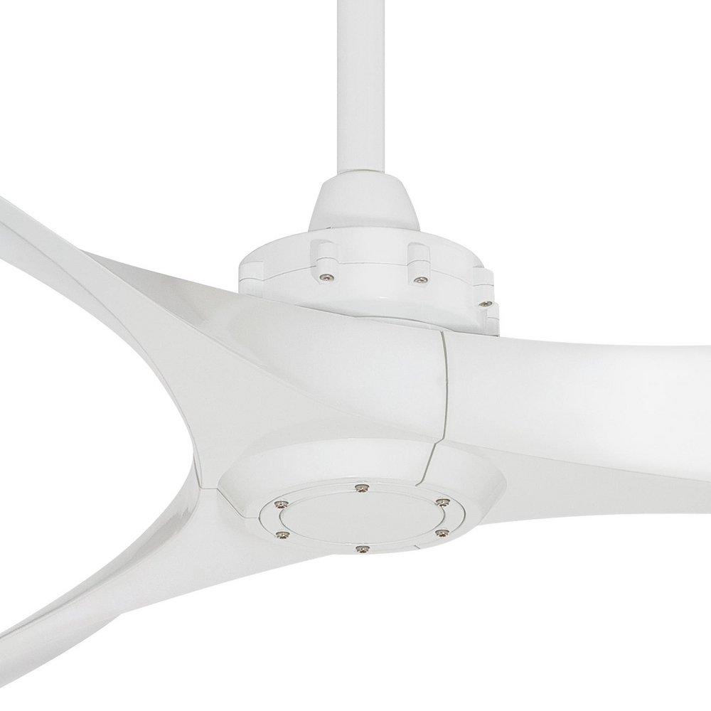 Minka Aire White 25.92W 3-Blade Ceiling Fan with 60 in. Blade Span 