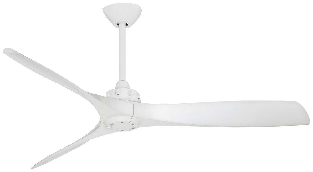 Minka Aire White 25.92W 3-Blade Ceiling Fan with 60 in. Blade Span 