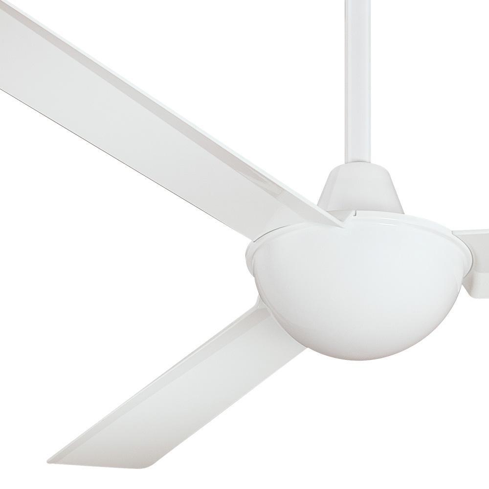 Minka Aire White 3-Blade Ceiling Fan 