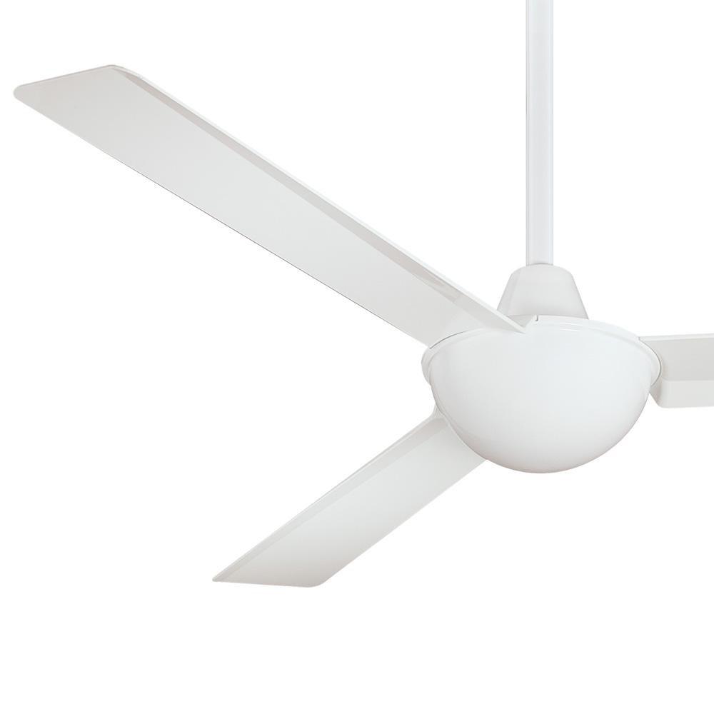 Minka Aire White 3-Blade Ceiling Fan 
