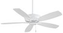 Minka Aire White 52 in. 5 Blade Indoor LED Ceiling Fan 