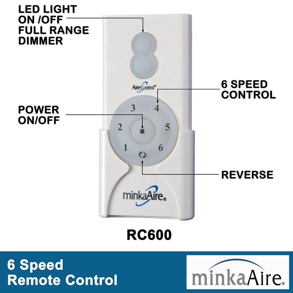 Minka Aire White Hand Held Remote Control System 