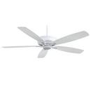 Minka Aire White 60 in. 5 Blade Indoor LED Ceiling Fan 