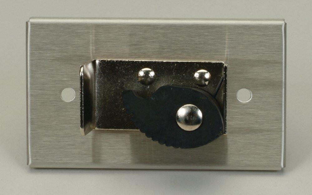 PROFLO&reg; Black Single Hose Bracket For Service Sink 