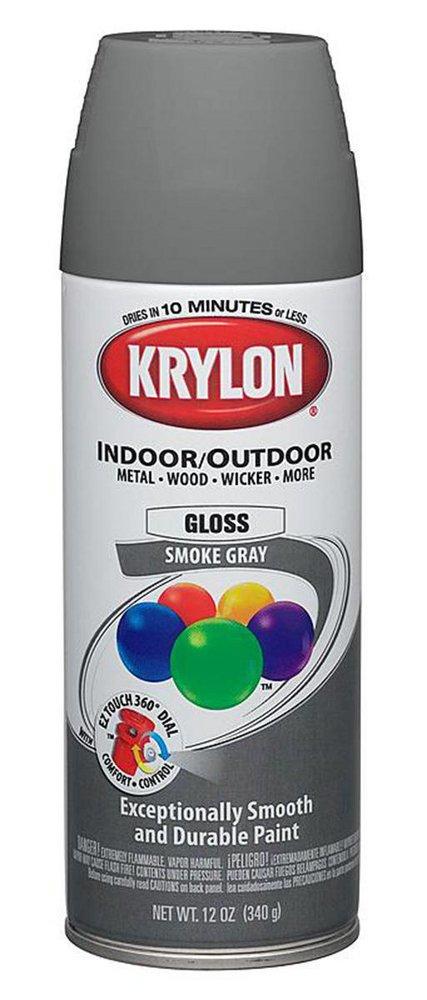 Krylon Smoke Grey 12 oz. Spray Paint 