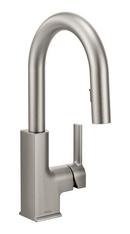 Moen Spot Resist Stainless Single Lever Handle Bar Faucet 