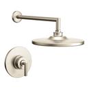 2.5 gpm Shower Trim Kit with Single Lever Handle in Brushed Nickel