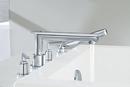 Moen Brushed Nickel Two Handle Roman Tub Faucet Trim Only 