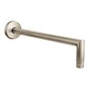 14 in. Shower Arm and Flange in Brushed Nickel