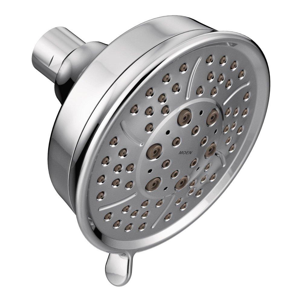 Moen Polished Chrome Multi Function Massage, Fine, Full and Combination Showerhead 
