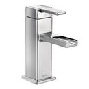 Moen Chrome Single Handle Waterfall Monoblock Bathroom Sink Faucet 