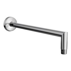 14 in. Shower Arm and Flange in Polished Chrome