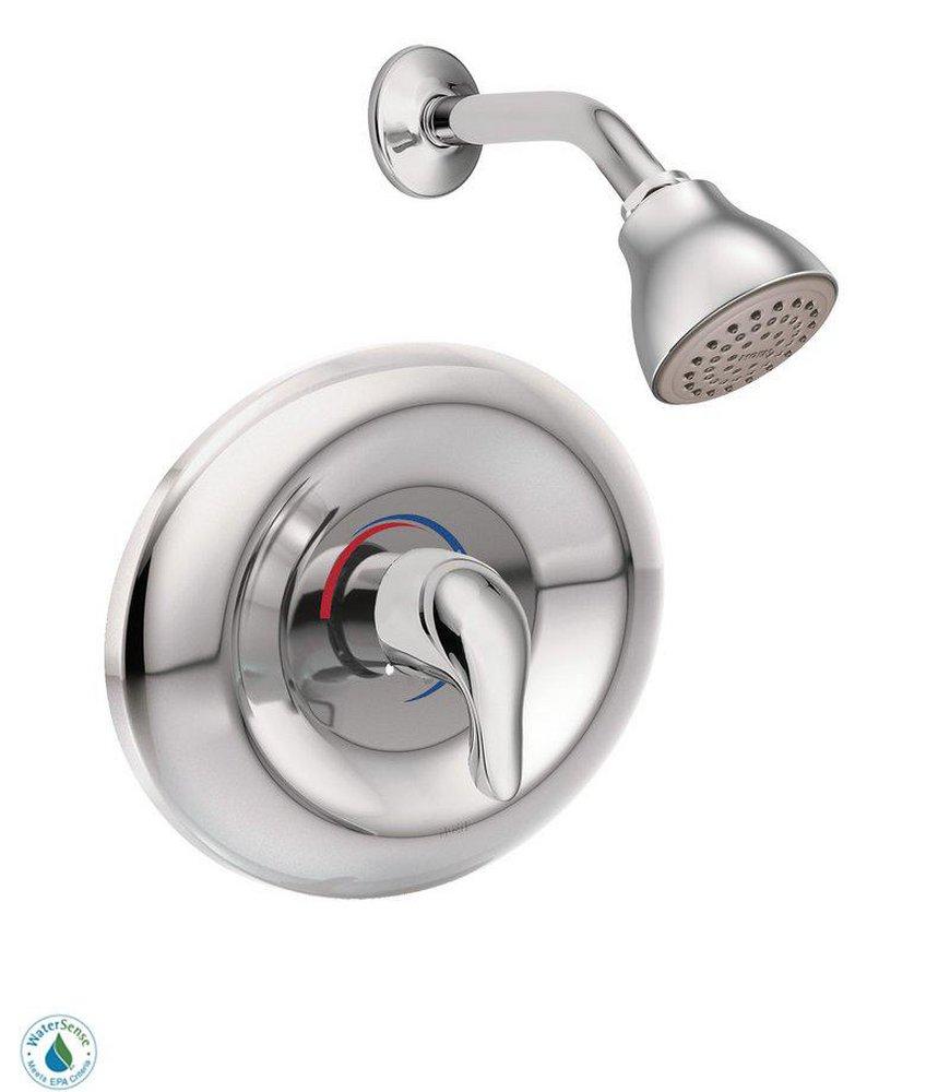 Moen Chrome Single Lever Handle Shower Valve Trim Kit 