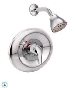 One Handle Single Function Shower Faucet in Chrome (Trim Only)