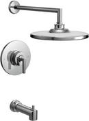 Moen Polished Chrome Single Handle Single Function Bathtub & Shower Faucet (Trim Only) 