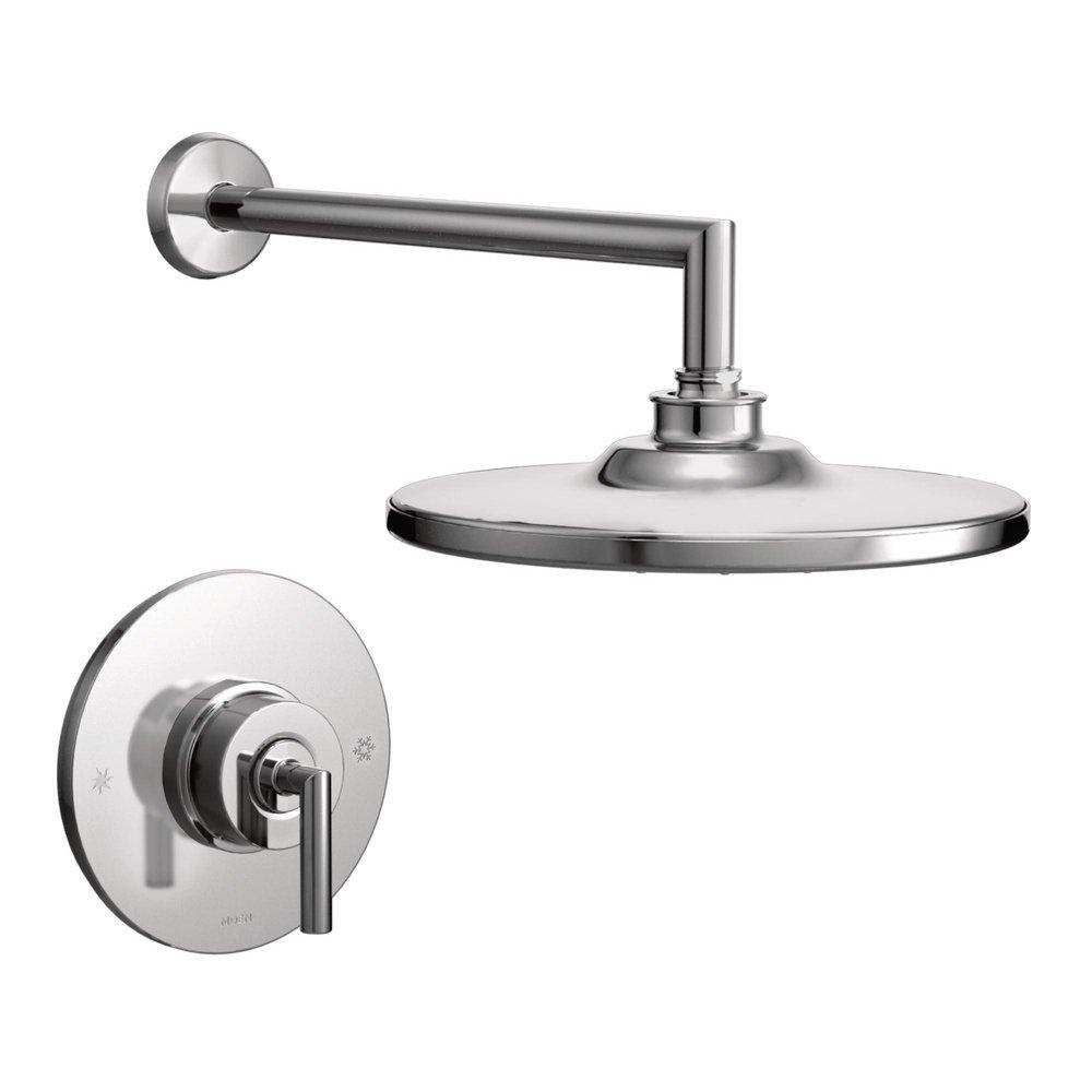 Moen Chrome 2.5 gpm Shower Trim Kit with Single Lever Handle 