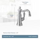 Moen Spot Resist Stainless Single Lever Handle Bar Faucet 