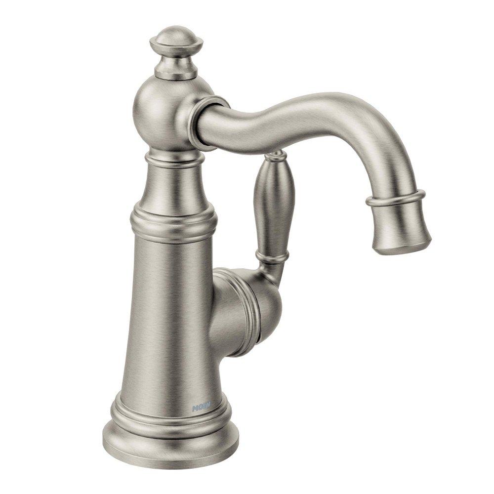 Moen Spot Resist Stainless Single Lever Handle Bar Faucet 