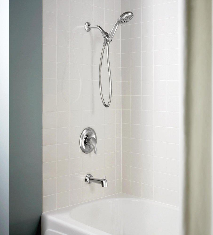 Moen Chrome Single Handle Bathtub & Shower Faucet 