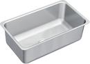 31-1/4 x 18 in. No Hole Stainless Steel Single Bowl Undermount Kitchen Sink in Brushed Stainless Steel