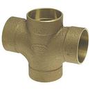 Sweat Cast Bronze DWV Reducing Double Tee 