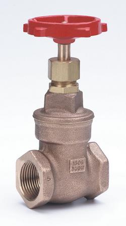 1/2 in. Bronze Threaded Gate Valve