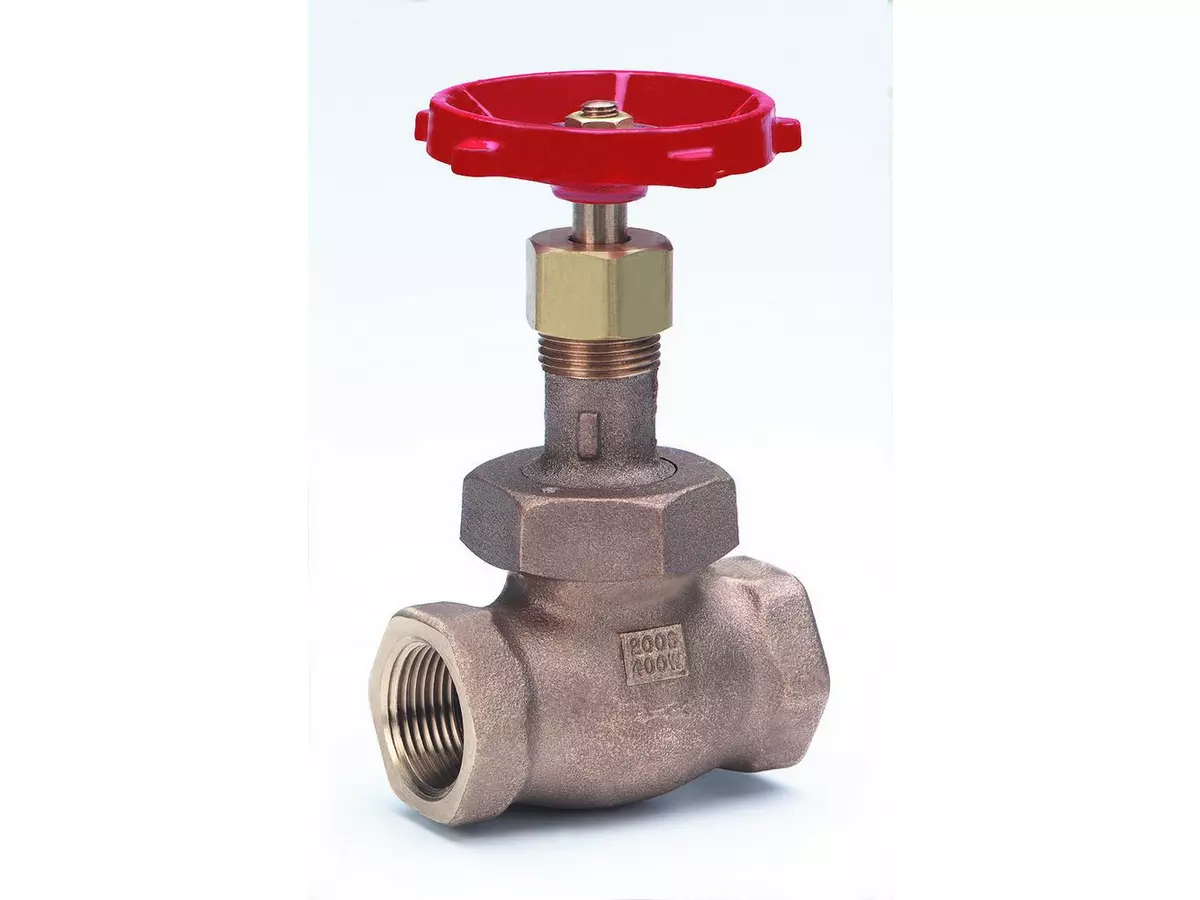 Milwaukee Valve 592A - 12 Bronze threaded globe valve