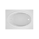 JACUZZI&reg; White 60 x 36 in. Whirlpool Drop-In Bathtub with End Drain 