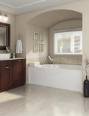 JACUZZI&reg; Oyster 60 x 42 in. Whirlpool Alcove Bathtub with Left Drain 