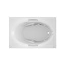 JACUZZI&reg; White 60 x 32 in. Whirlpool Drop-In Bathtub with End Drain 