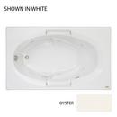 60 x 36 in. Acrylic Rectangle Skirted Whirlpool Bathtub with Left Drain and J2 Basic Control in Oyster