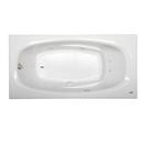 JACUZZI&reg; White 72 x 36 in. Whirlpool Drop-In Bathtub with End Drain 