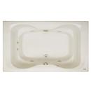 60 x 42 in. Whirlpool Drop-In Bathtub with Center Drain in Oyster