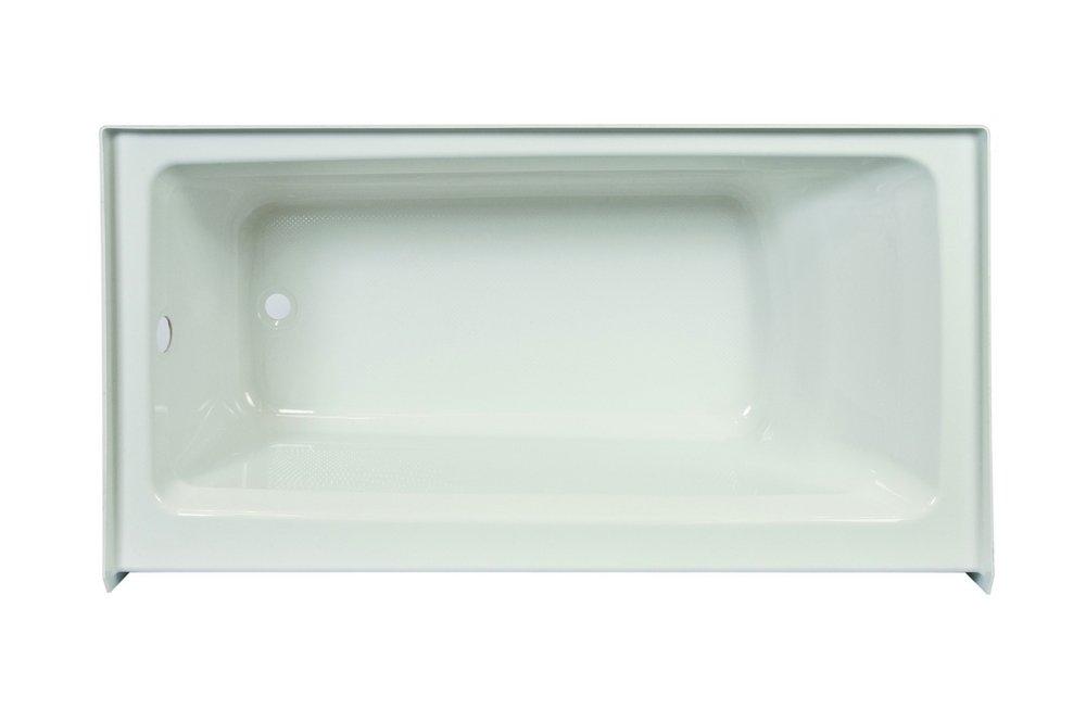 JACUZZI&reg; White 60 x 30 in. Soaker Alcove Bathtub Right Drain 