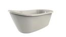 60 x 36 in. Acrylic Rectangle Skirted Whirlpool Bathtub with Right Drain and J2 Basic Control in White
