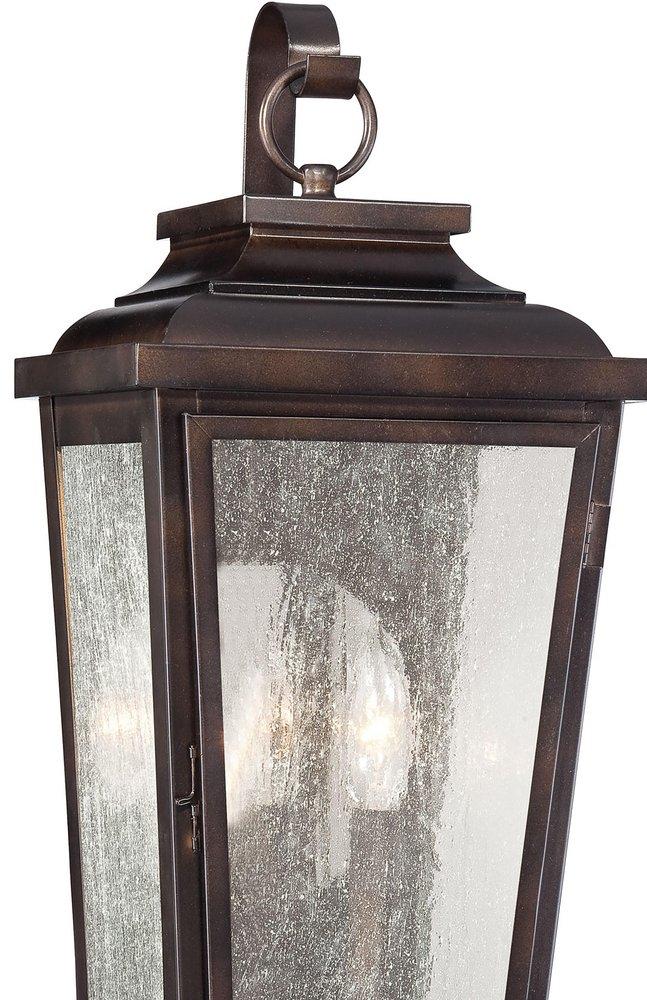 Minka Chelsea Bronze&trade; 60W 2-Light Candelabra E-12 Incandescent Wall Lantern 