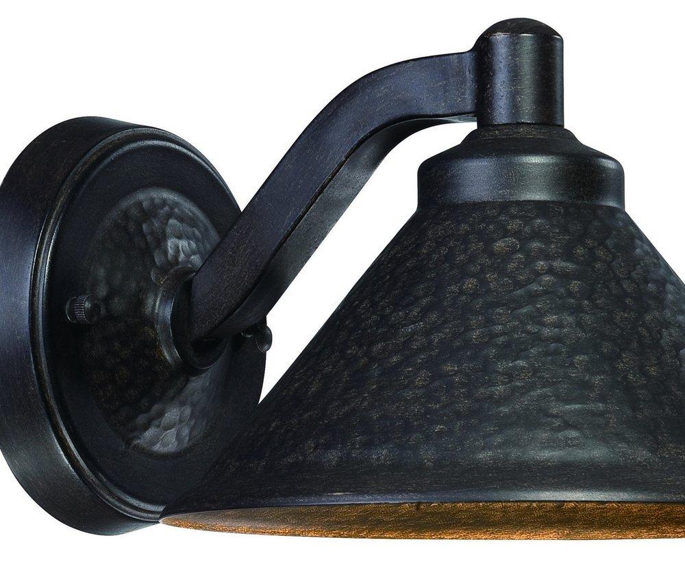 Minka Aspen Bronze&trade; 6 in. 10W 1-Light Outdoor Wall Bracket 