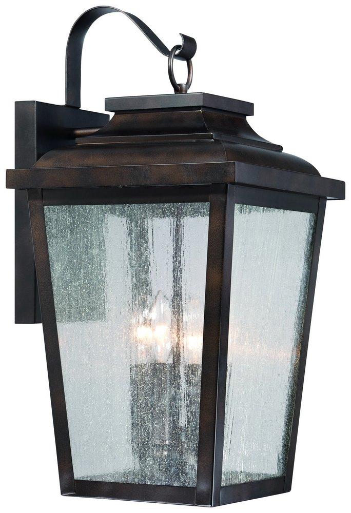 Minka Chelsea Bronze&trade; 20-3/4 in. 60W 4-Light Outdoor Wall Bracket 