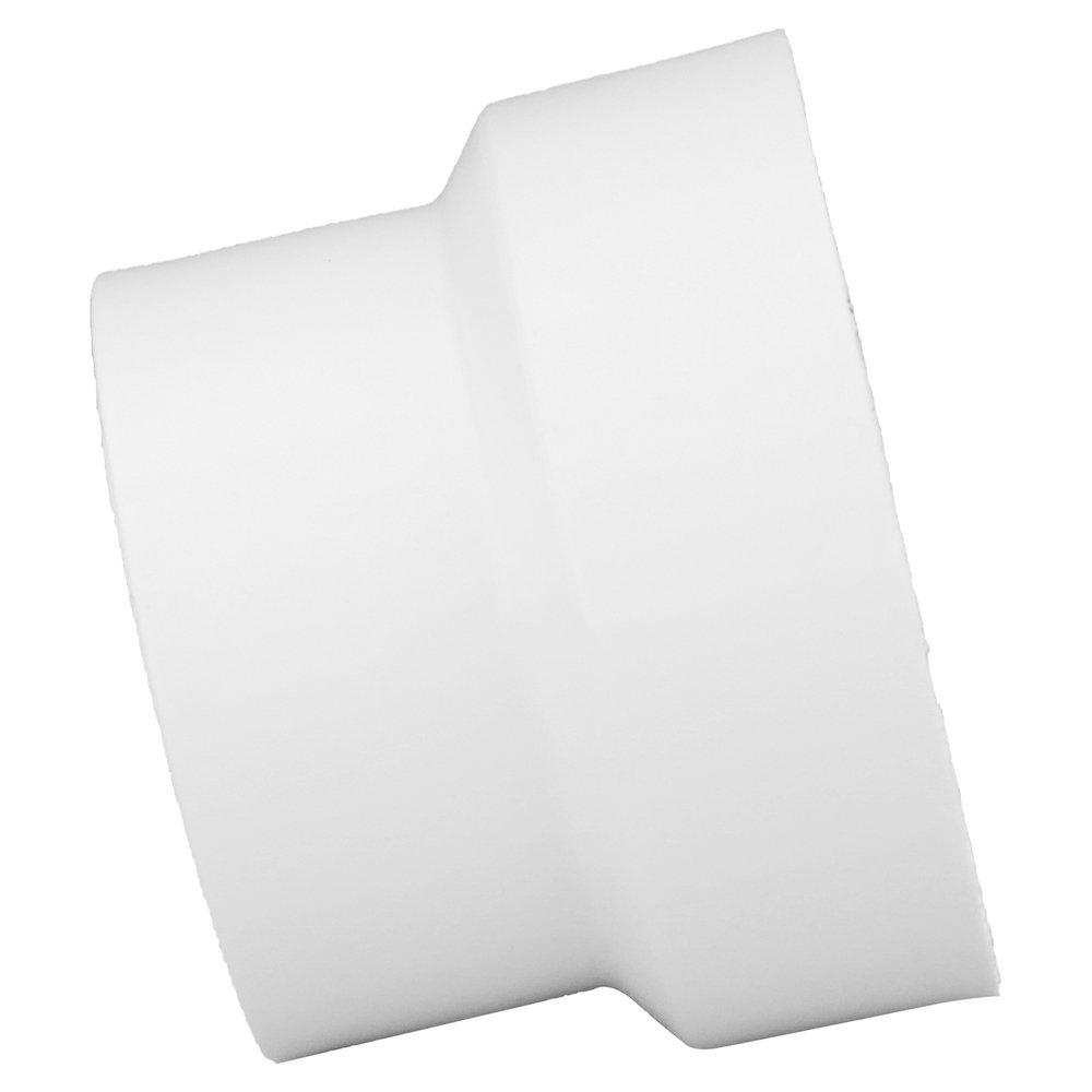 White PVC DWV Coupling 