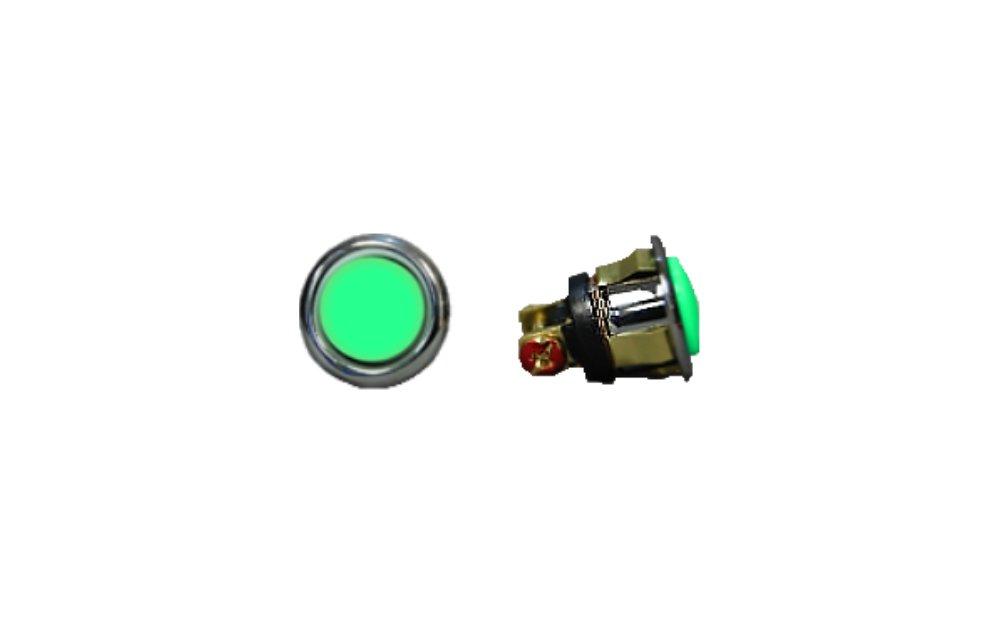 ACT D'Mand Systems Polished Chrome LED Illuminated Button 